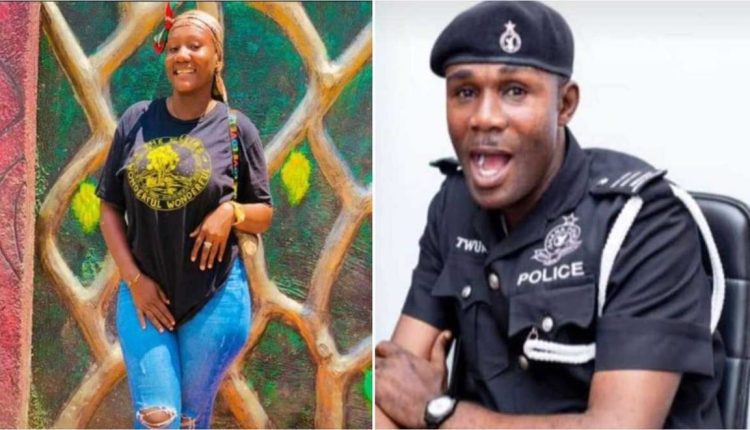 L'inspecteur de police Ahmed Twumasi et la victime Victoria Dapaah